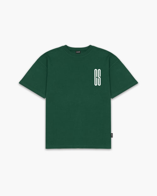 GAME TIME Forest Green Oversized Tee