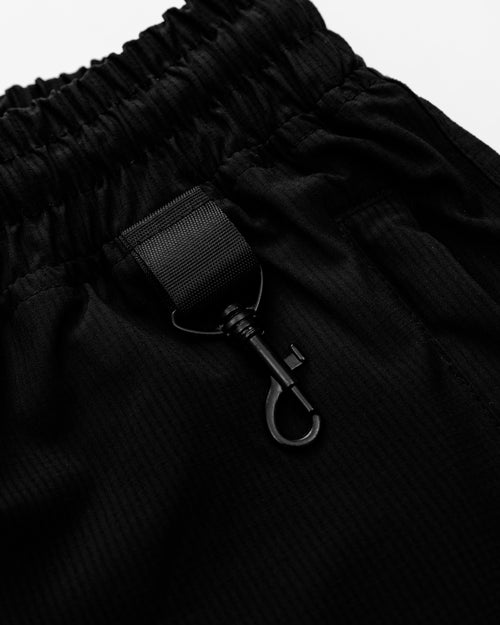 AJ Tech Black Cargo Short