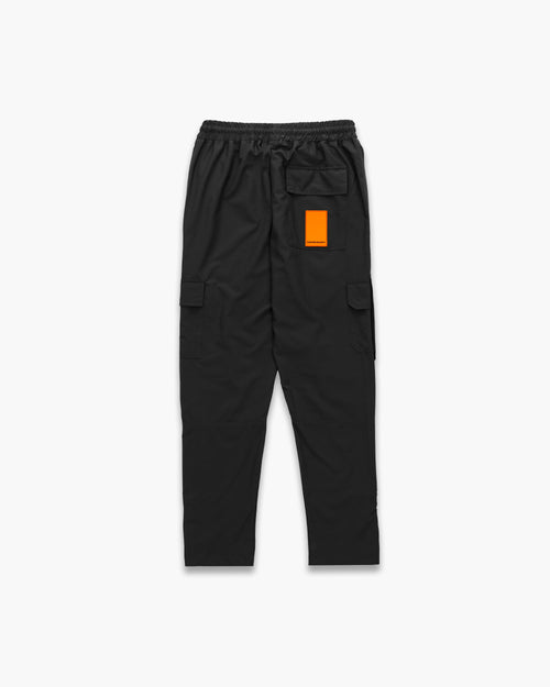 AJ Tech Black Cargo Pant